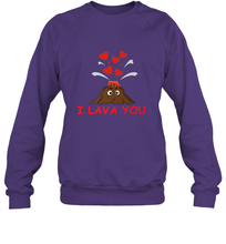 Load image into Gallery viewer, I Lava You Shirt _ Valentine Day Funny Volcano Lovers Tee Sweatshirt