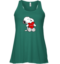 Load image into Gallery viewer, Valentine Snoopy Hugging Heart T-shirt Racerback Tank