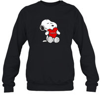 Load image into Gallery viewer, Valentine Snoopy Hugging Heart T-shirt Sweatshirt