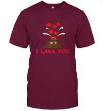 Load image into Gallery viewer, I Lava You Shirt _ Valentine Day Funny Volcano Lovers Tee T-Shirt