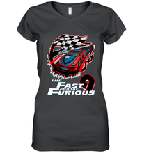 Load image into Gallery viewer, The fast and the furious 9 Women's V-Neck T-Shirt