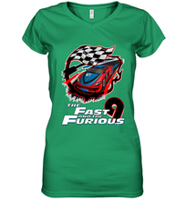 Load image into Gallery viewer, The fast and the furious 9 Women's V-Neck T-Shirt