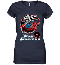 Load image into Gallery viewer, The fast and the furious 9 Women's V-Neck T-Shirt