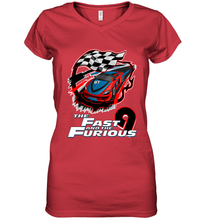 Load image into Gallery viewer, The fast and the furious 9 Women's V-Neck T-Shirt