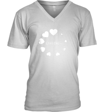 Load image into Gallery viewer, Valentine Day Shirt Women Loading Computer Girl Hearts Gift T Shirt V-Neck T-Shirt