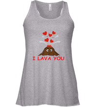 Load image into Gallery viewer, I Lava You Shirt _ Valentine Day Funny Volcano Lovers Tee Racerback Tank