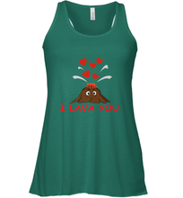 Load image into Gallery viewer, I Lava You Shirt _ Valentine Day Funny Volcano Lovers Tee Racerback Tank