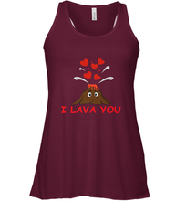 Load image into Gallery viewer, I Lava You Shirt _ Valentine Day Funny Volcano Lovers Tee Racerback Tank