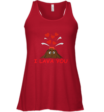 Load image into Gallery viewer, I Lava You Shirt _ Valentine Day Funny Volcano Lovers Tee Racerback Tank