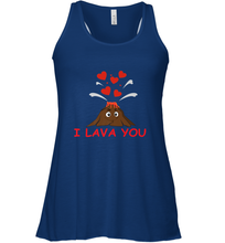 Load image into Gallery viewer, I Lava You Shirt _ Valentine Day Funny Volcano Lovers Tee Racerback Tank