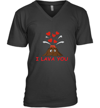 Load image into Gallery viewer, I Lava You Shirt _ Valentine Day Funny Volcano Lovers Tee V-Neck T-Shirt