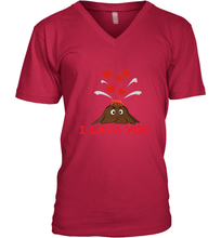 Load image into Gallery viewer, I Lava You Shirt _ Valentine Day Funny Volcano Lovers Tee V-Neck T-Shirt