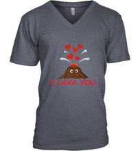 Load image into Gallery viewer, I Lava You Shirt _ Valentine Day Funny Volcano Lovers Tee V-Neck T-Shirt