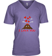 Load image into Gallery viewer, I Lava You Shirt _ Valentine Day Funny Volcano Lovers Tee V-Neck T-Shirt