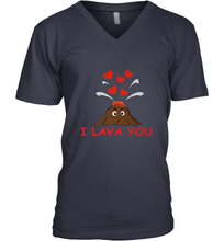 Load image into Gallery viewer, I Lava You Shirt _ Valentine Day Funny Volcano Lovers Tee V-Neck T-Shirt