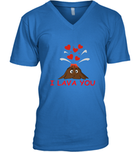Load image into Gallery viewer, I Lava You Shirt _ Valentine Day Funny Volcano Lovers Tee V-Neck T-Shirt