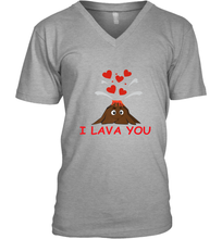 Load image into Gallery viewer, I Lava You Shirt _ Valentine Day Funny Volcano Lovers Tee V-Neck T-Shirt
