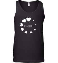 Load image into Gallery viewer, Valentine Day Shirt Women Loading Computer Girl Hearts Gift T Shirt Tank Top