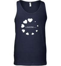 Load image into Gallery viewer, Valentine Day Shirt Women Loading Computer Girl Hearts Gift T Shirt Tank Top