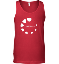 Load image into Gallery viewer, Valentine Day Shirt Women Loading Computer Girl Hearts Gift T Shirt Tank Top