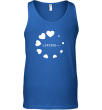 Load image into Gallery viewer, Valentine Day Shirt Women Loading Computer Girl Hearts Gift T Shirt Tank Top