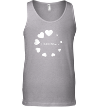 Load image into Gallery viewer, Valentine Day Shirt Women Loading Computer Girl Hearts Gift T Shirt Tank Top