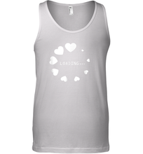 Load image into Gallery viewer, Valentine Day Shirt Women Loading Computer Girl Hearts Gift T Shirt Tank Top