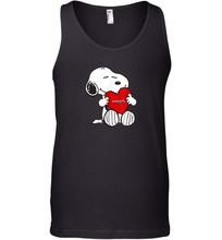 Load image into Gallery viewer, Valentine Snoopy Hugging Heart T-shirt Tank Top