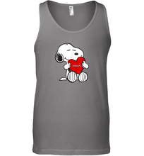 Load image into Gallery viewer, Valentine Snoopy Hugging Heart T-shirt Tank Top