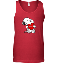 Load image into Gallery viewer, Valentine Snoopy Hugging Heart T-shirt Tank Top