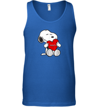 Load image into Gallery viewer, Valentine Snoopy Hugging Heart T-shirt Tank Top